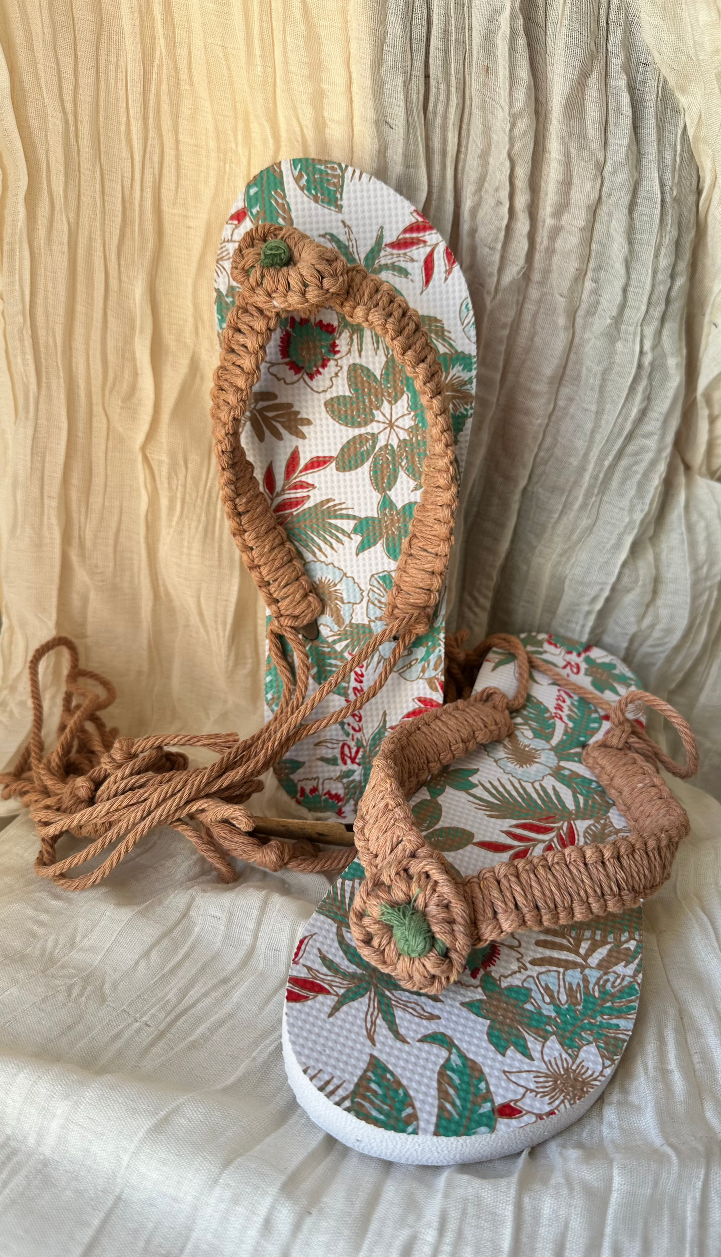 Chanclas con cuerda