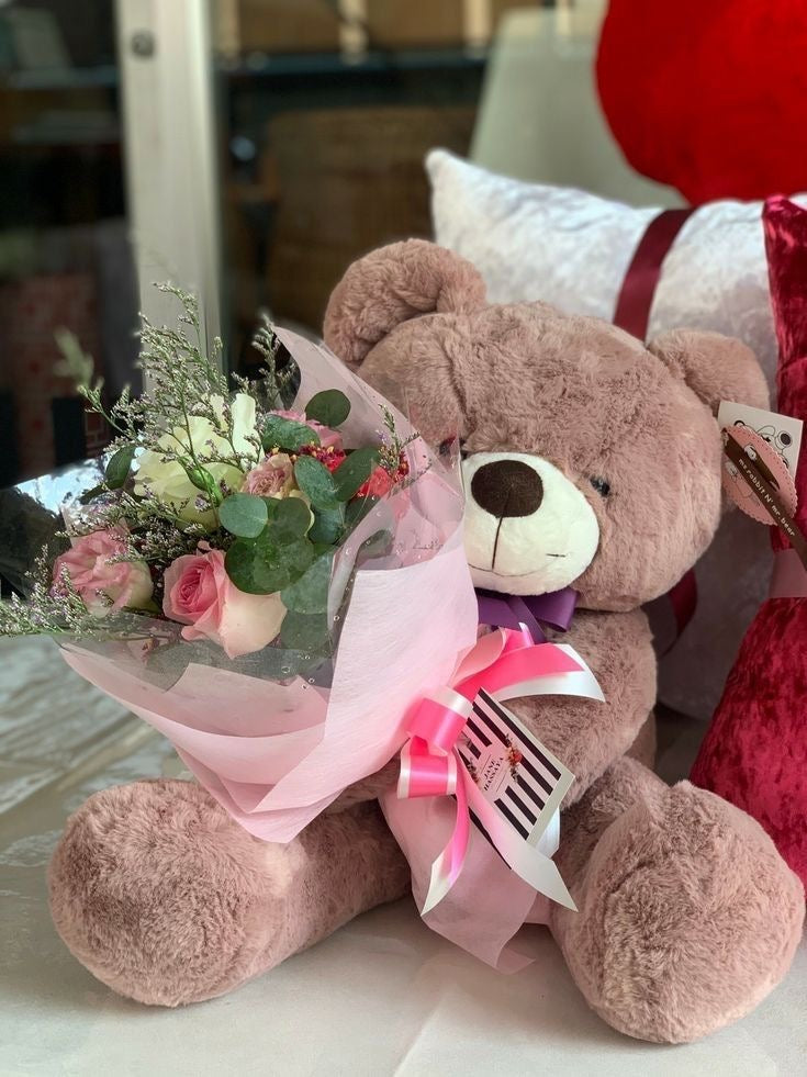 Osito y Rosas