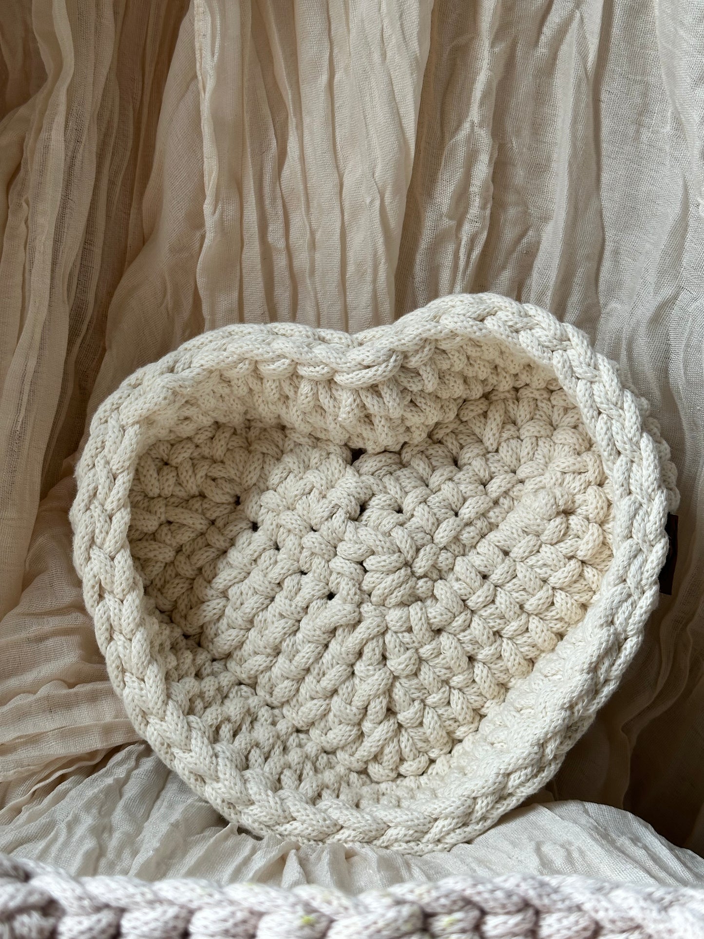 Cesta corazón