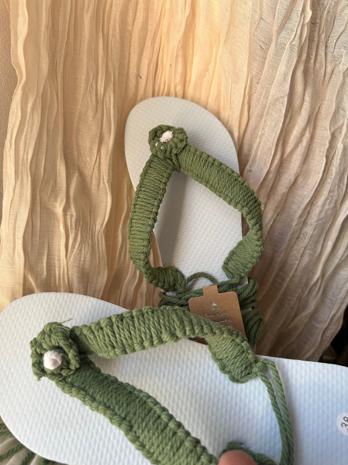 Chanclas con cuerda